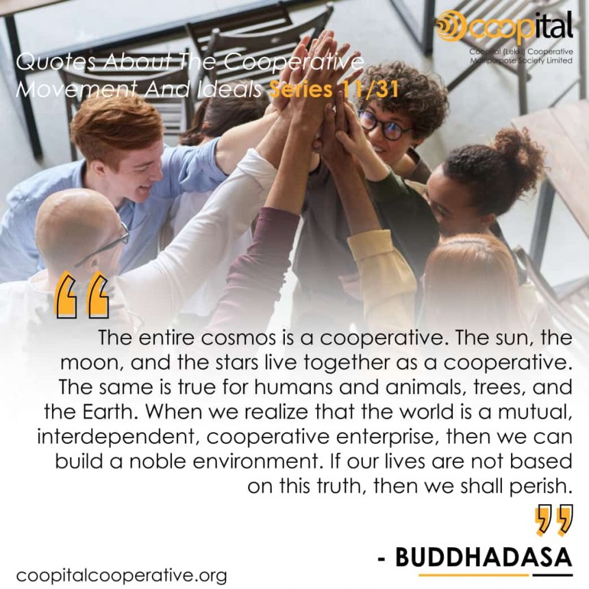 Celebrating International Day (Month) of Cooperatives